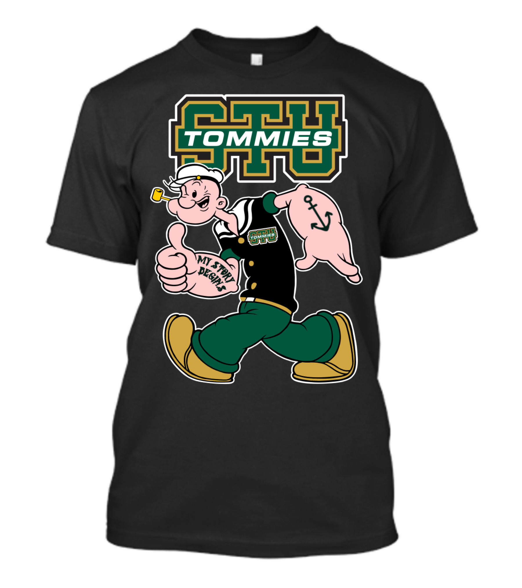 Stu Tommies My Story Begins 272 St Thomas T-Shirt