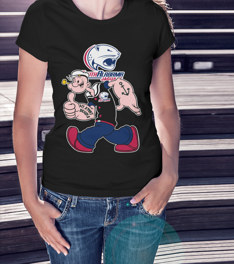 South Alabama Jaguars My Story Begins T-Shirt