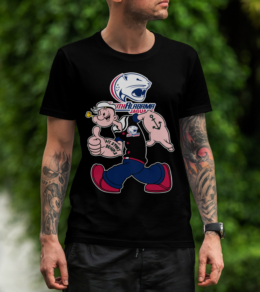South Alabama Jaguars My Story Begins T-Shirt