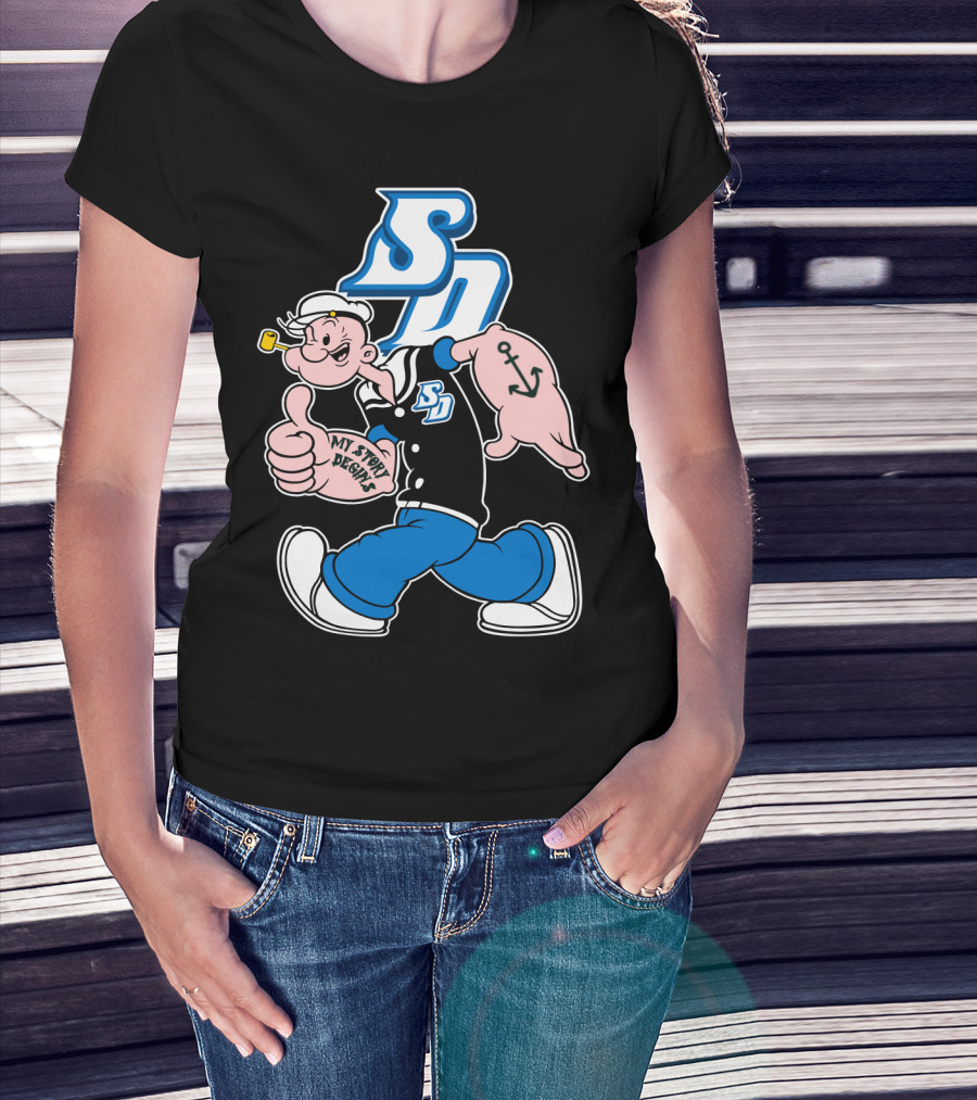 Sd 287 San Diego Toreros My Story Designs T-Shirt