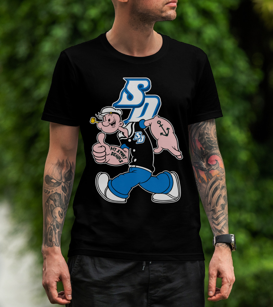 Sd 287 San Diego Toreros My Story Designs T-Shirt