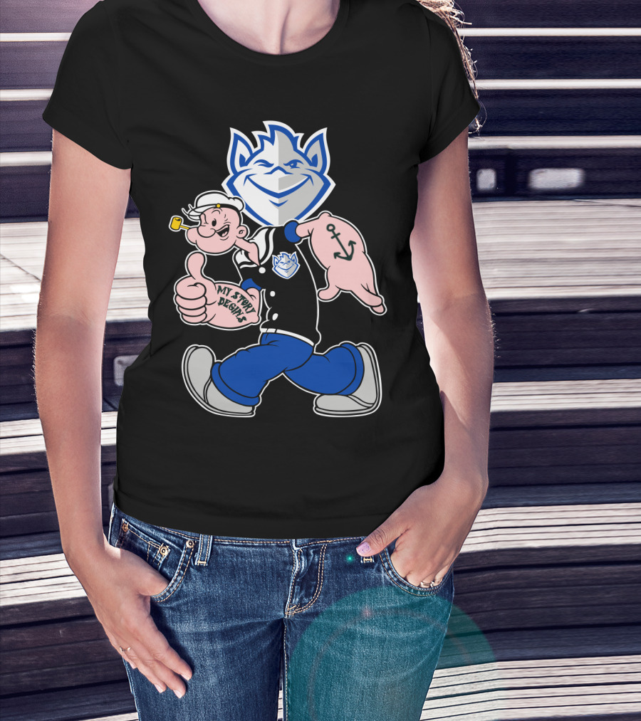 Saint Louis Billikens Popeye My Story Begins T-Shirt