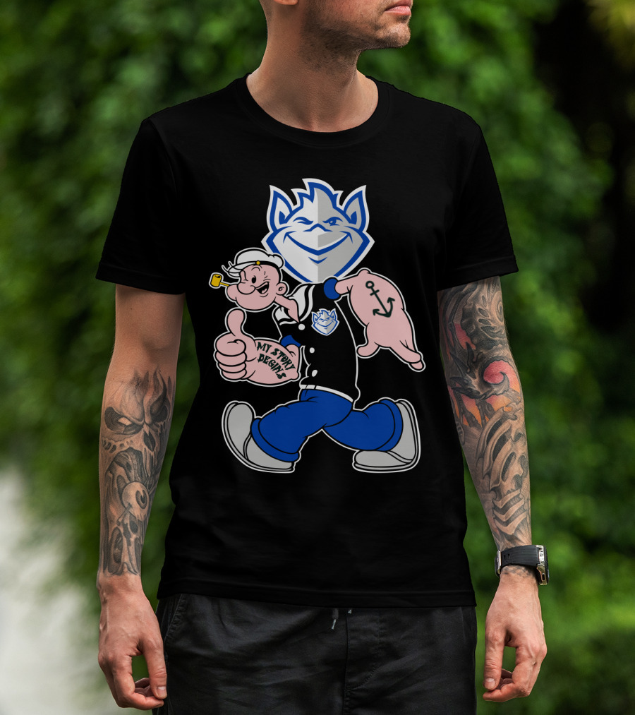 Saint Louis Billikens Popeye My Story Begins T-Shirt