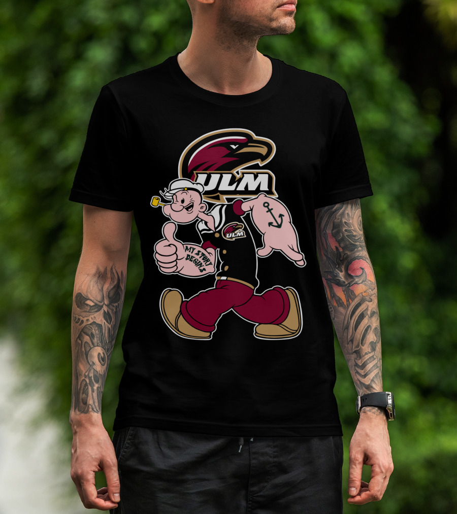 Ul Monroe Warhawks Ulm My Story Designs T-Shirt