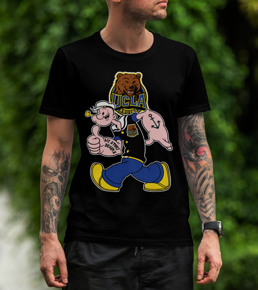 Ucla Bruins Popeye My Story Begins T-Shirt