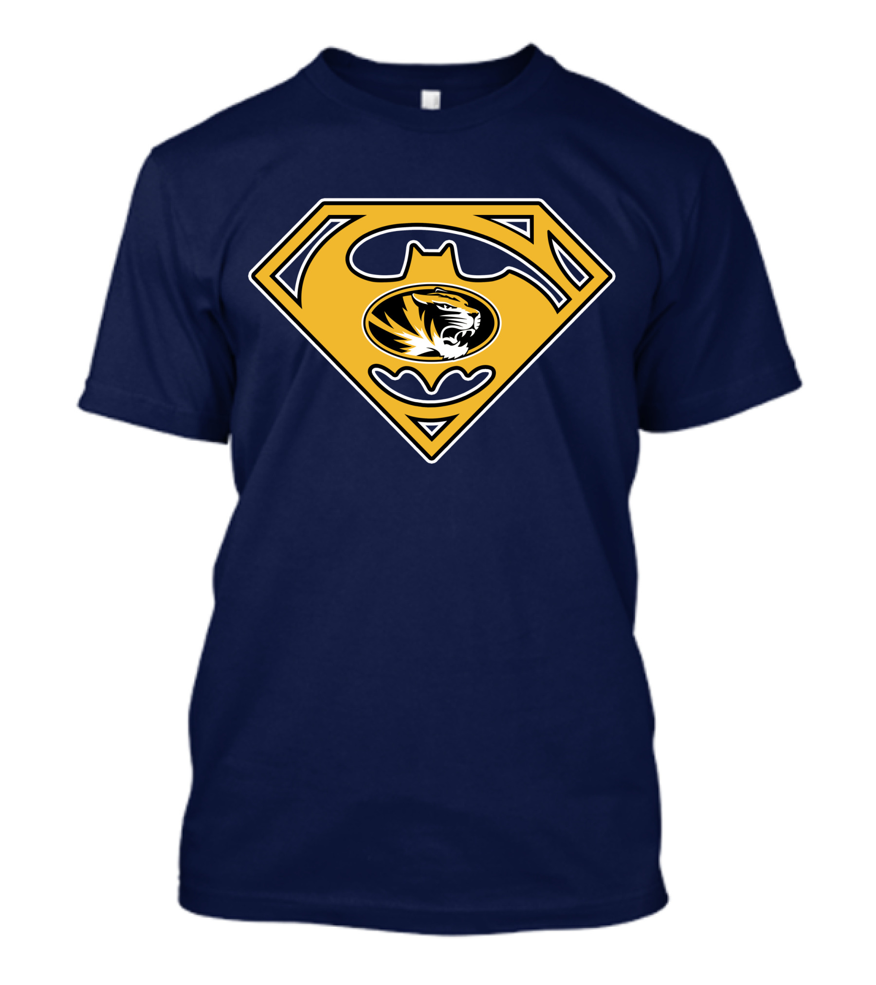 Missouri Tigers 46 Superhero Crossover T-Shirt
