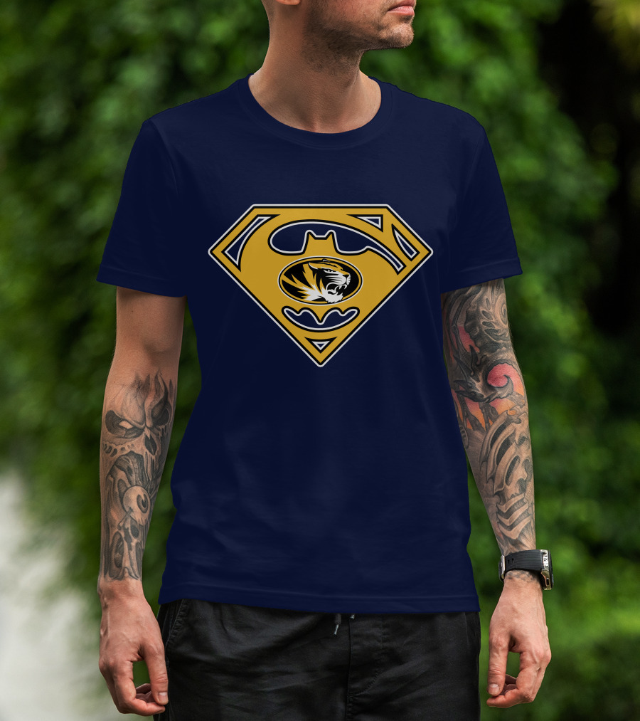 Missouri Tigers 46 Superhero Crossover T-Shirt