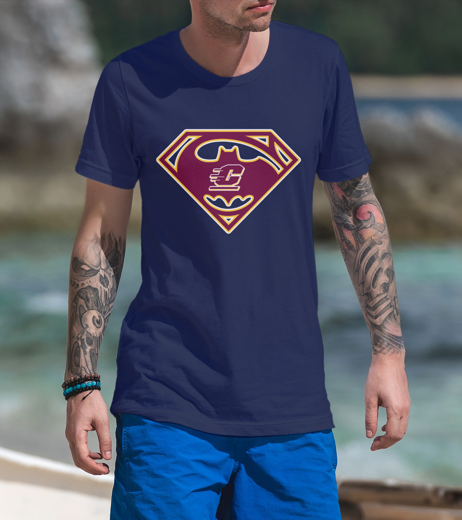 Central Michigan Chippewas Super Bat T-Shirt
