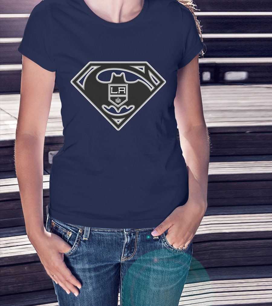 Los Angeles Kings La Shield Superhero T-Shirt