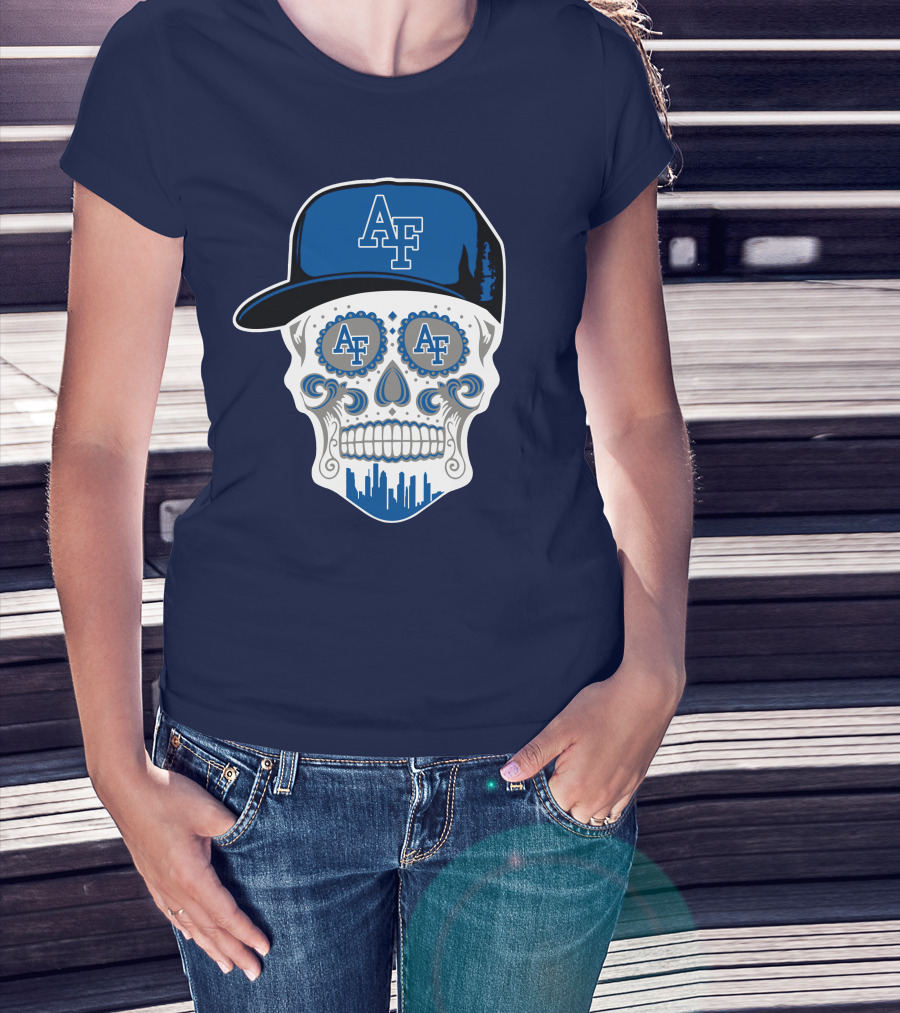 Af Air Force Falcons Skull T-Shirt