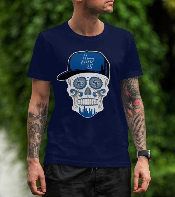 Af Air Force Falcons Skull T-Shirt