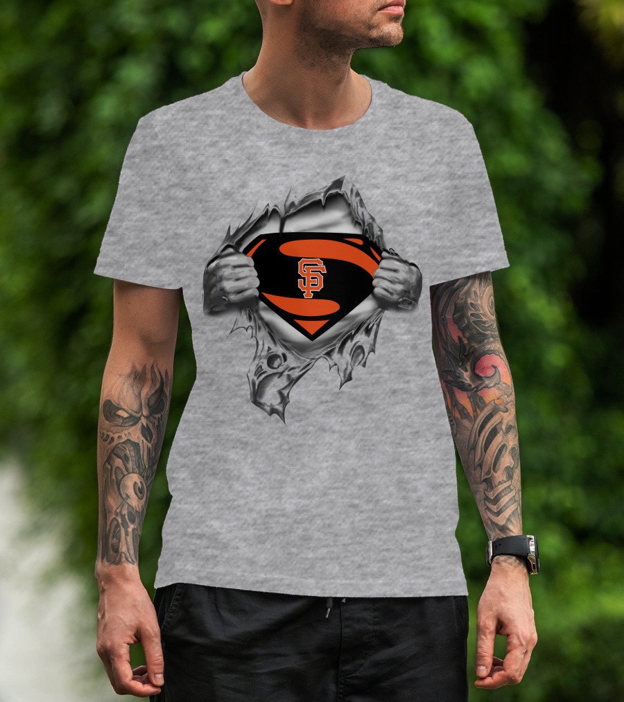 San Francisco Giants Superman T-Shirt