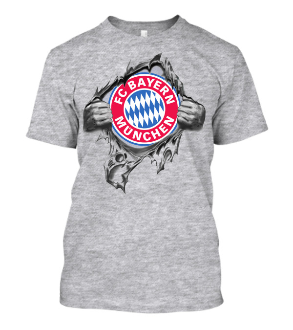 Fc Bayern München Super Fan Crest T-Shirt