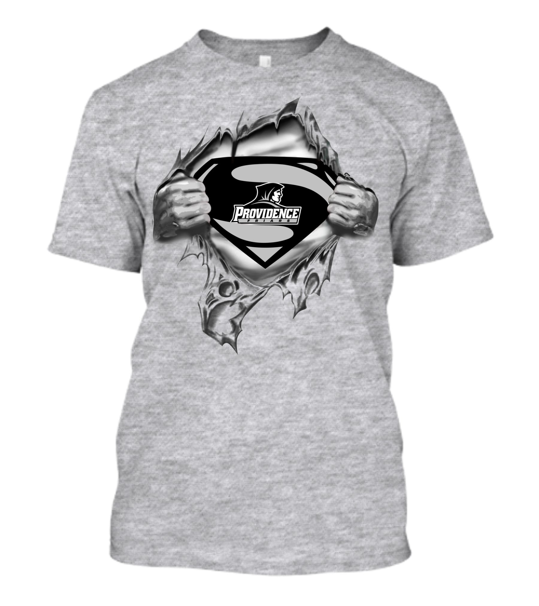 Providence Friars Superman Logo And Iconic Shield T-Shirt