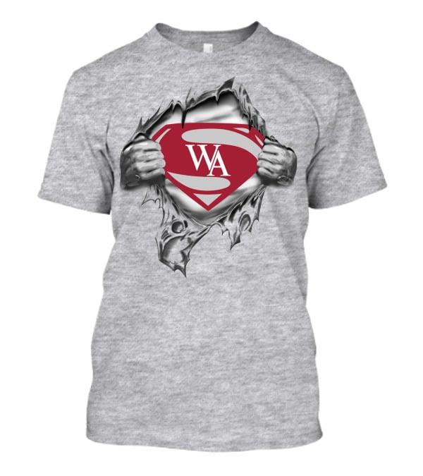Woodward Bound Wa Superman Emblem Ribcage Reveal T-Shirt