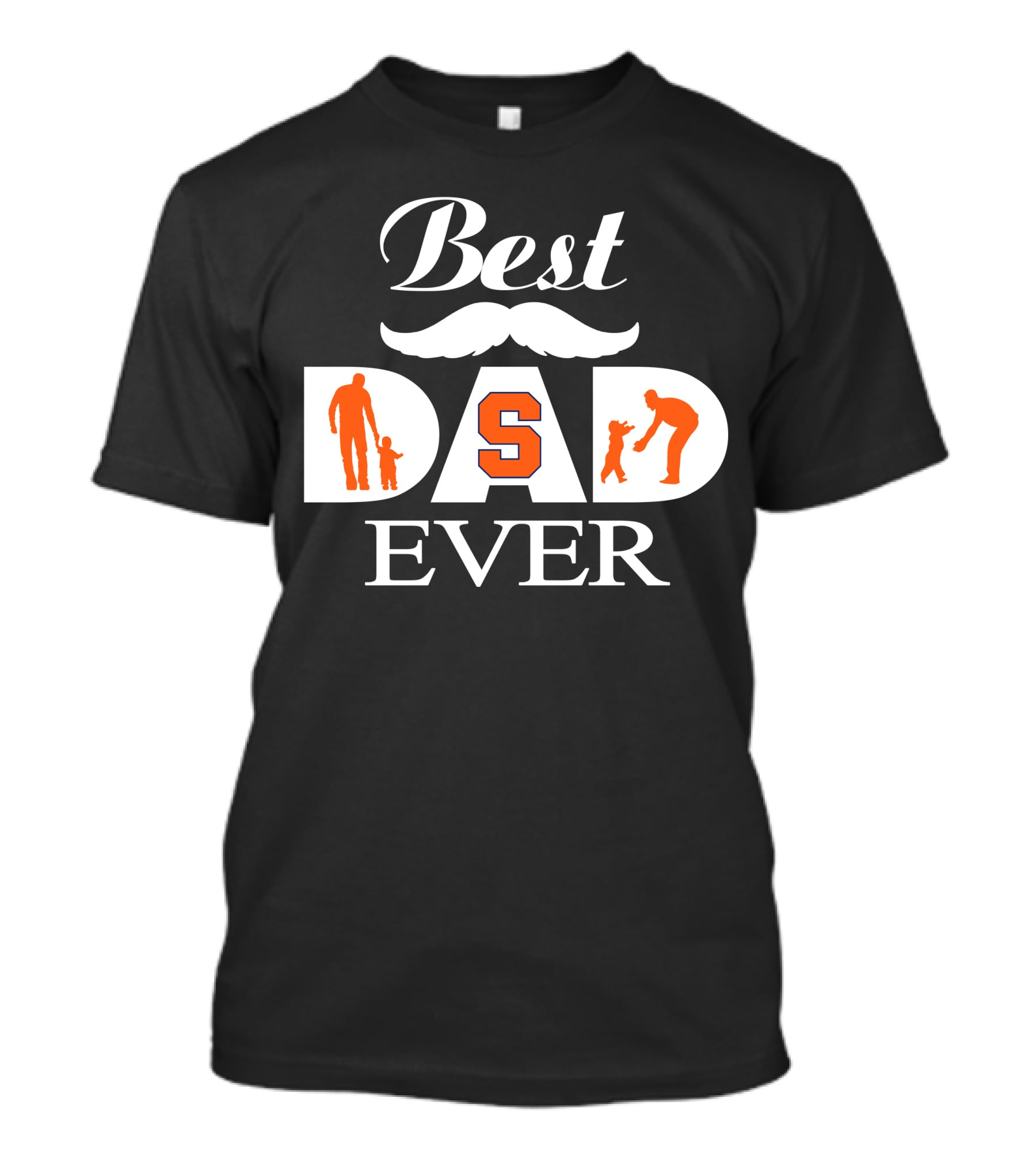 Best Dad Ever Syracuse Orange Family Love T-Shirt