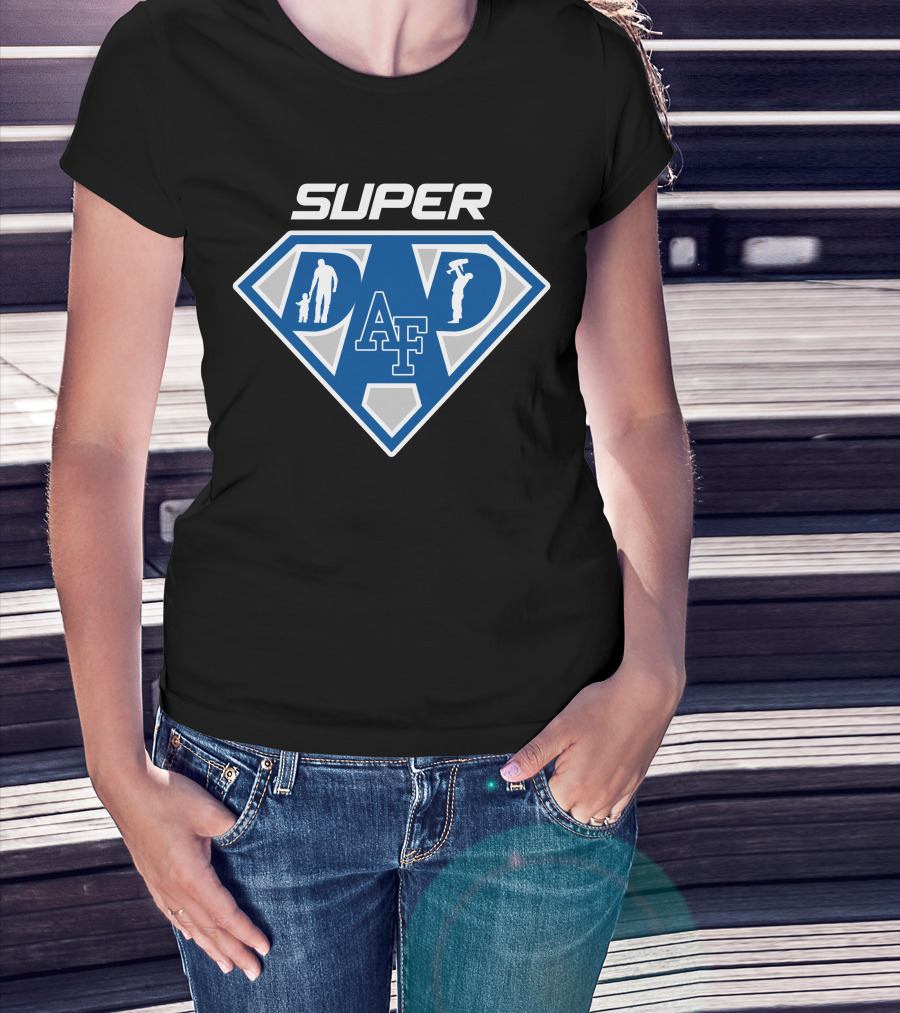 Super Af Air Force Falcons Dad T-Shirt