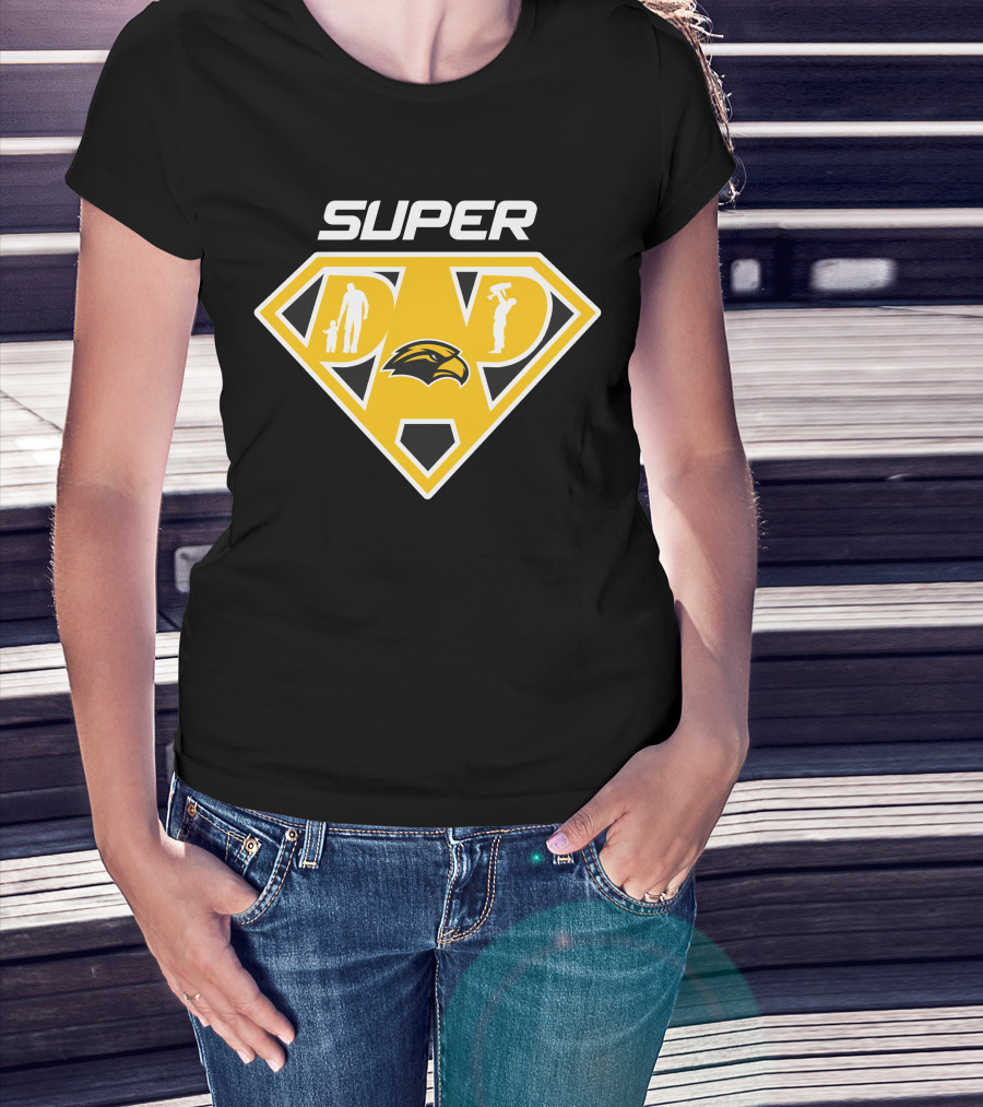 Super Dad Southern Mississippi Golden Eagles T-Shirt