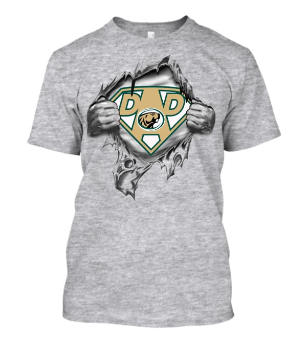 Bemidji State Beavers Super Dad Emblem With Beaver T-Shirt