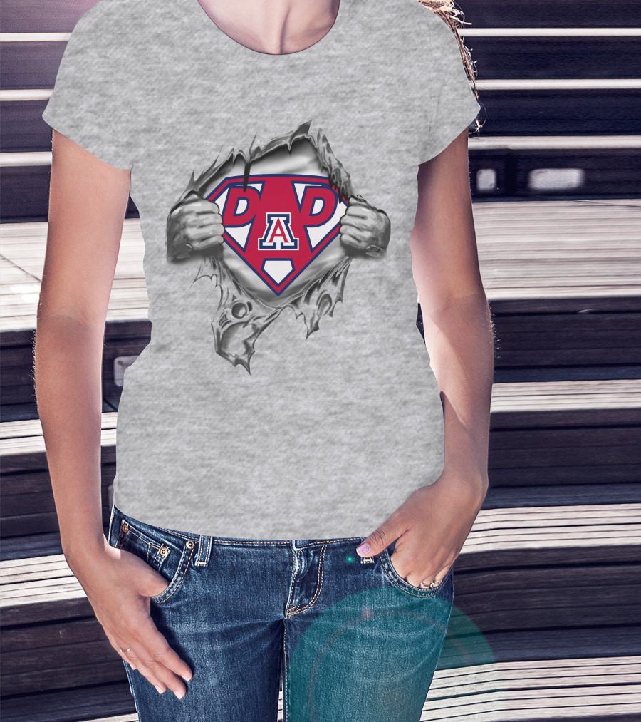 Arizona Wildcats Super Dad A T-Shirt