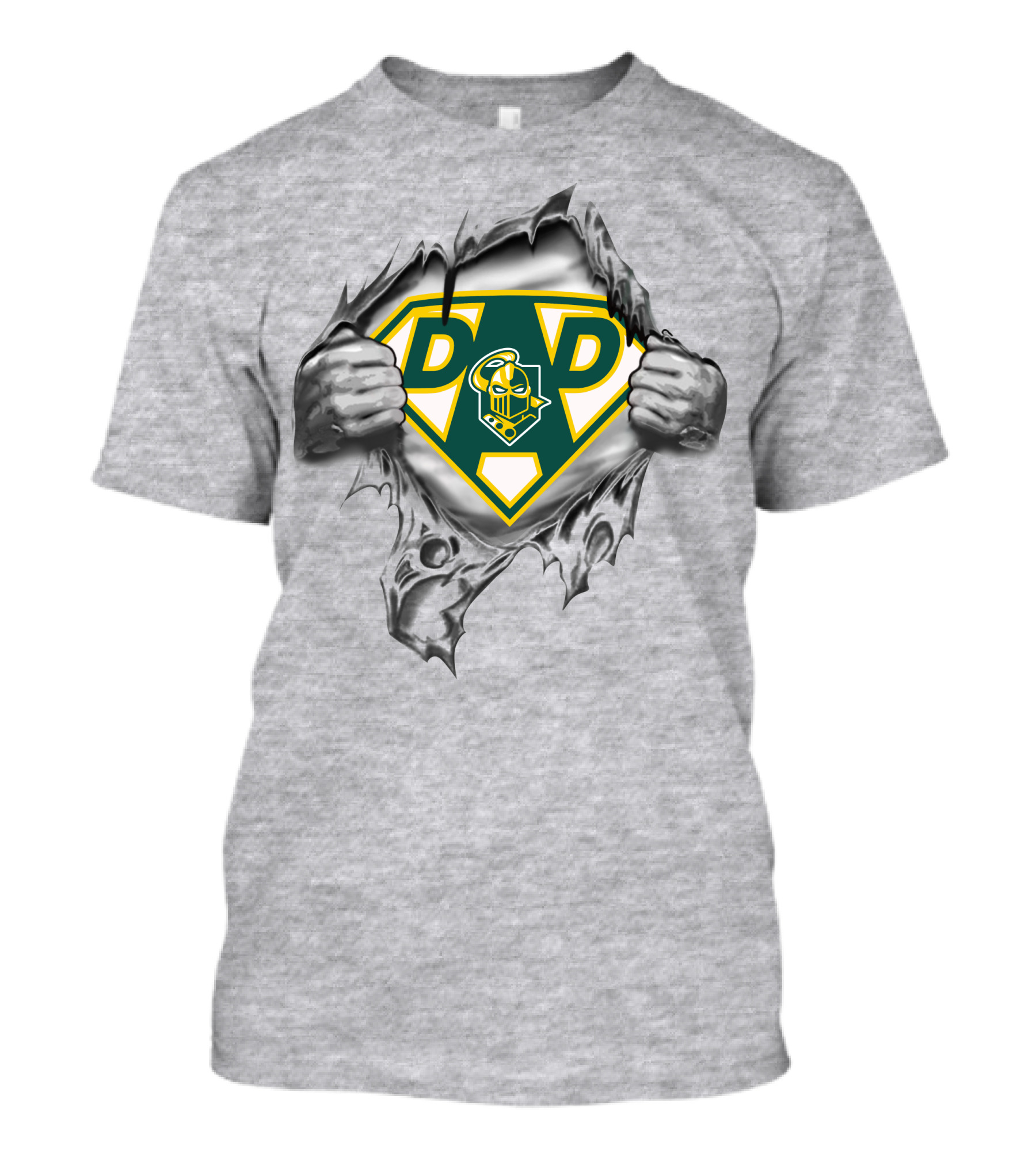 Clarkson Golden Knights Super Dad Emblem T-Shirt