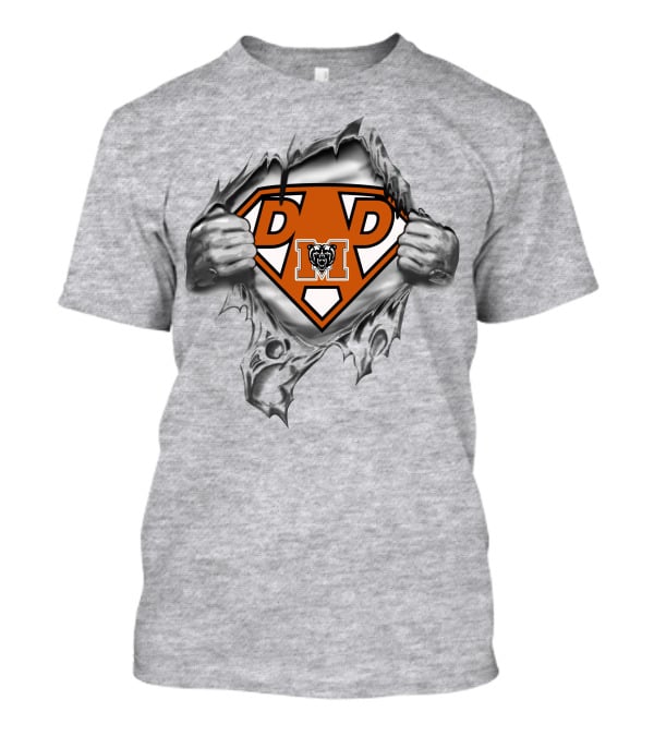 Super Dad Mercer Bears Logo 125 T-Shirt