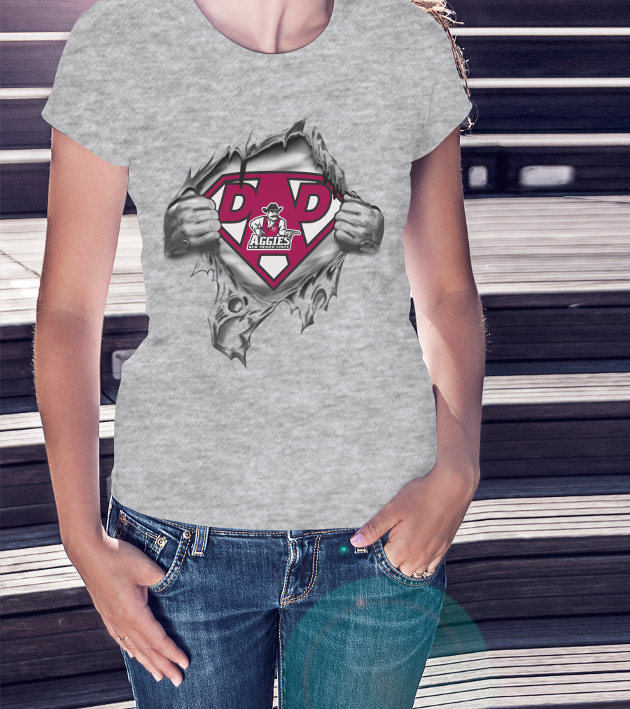 New Mexico State Aggies Super Dad 152 T-Shirt