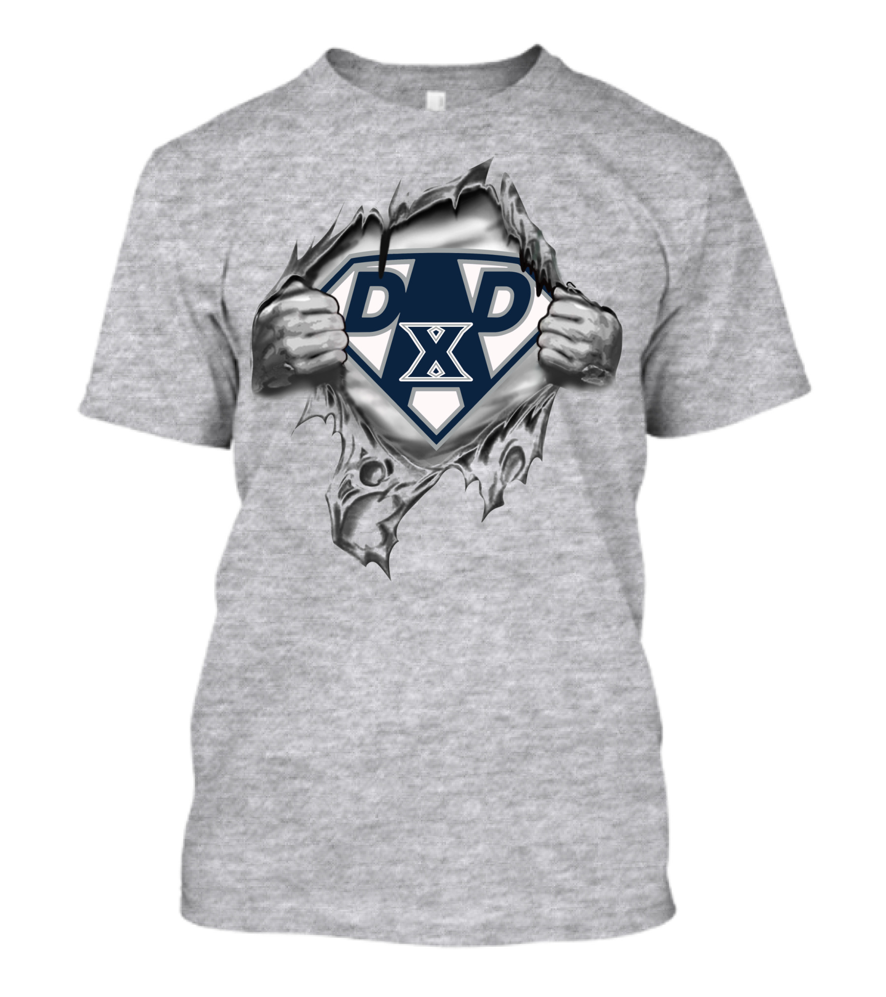 Xavier Musketeers Super Dad X T-Shirt