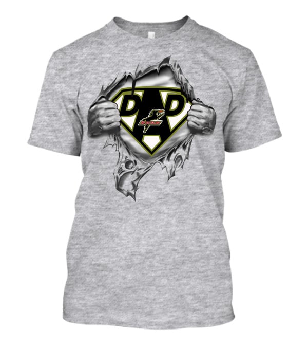 Dallas Burn Super Dad Heroic Rip T-Shirt