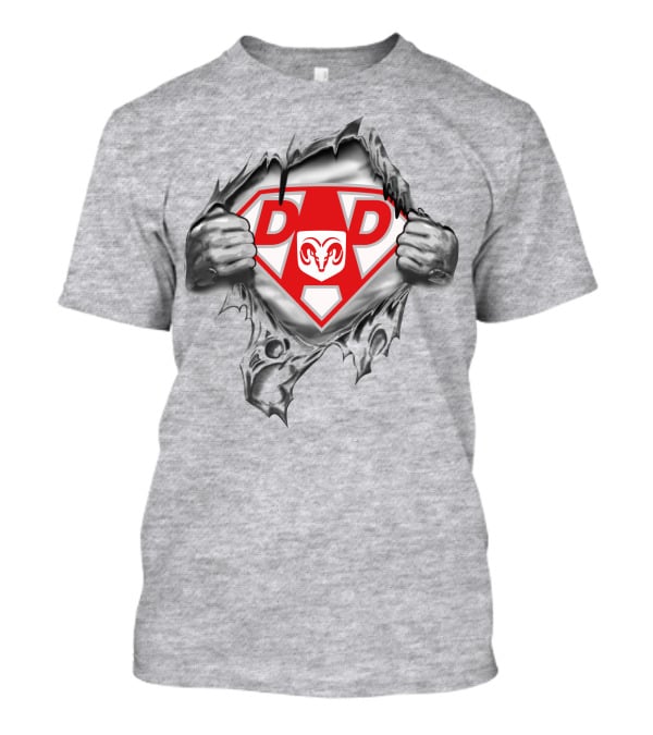 Dodge Dad Superhero Raid T-Shirt