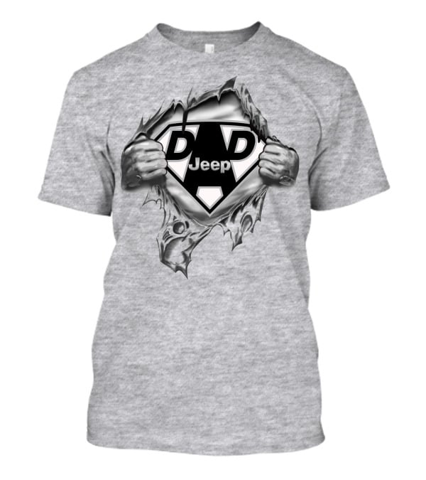 Super Dad Jeep Superman T-Shirt