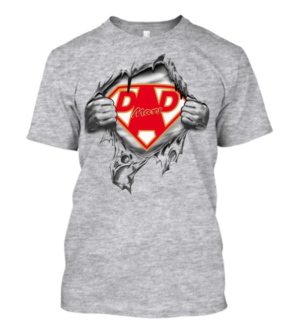 Mars Super Dad Emblem 451 T-Shirt