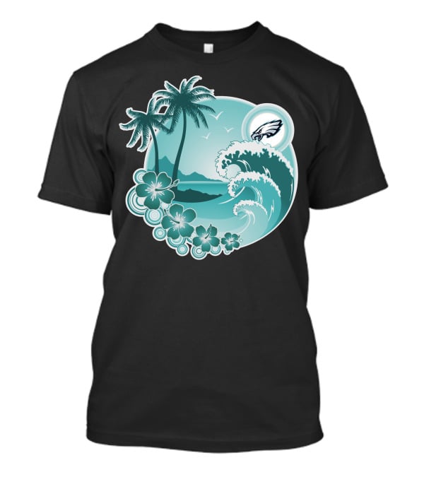Philadelphia Eagles Tropical Holiday T-Shirt