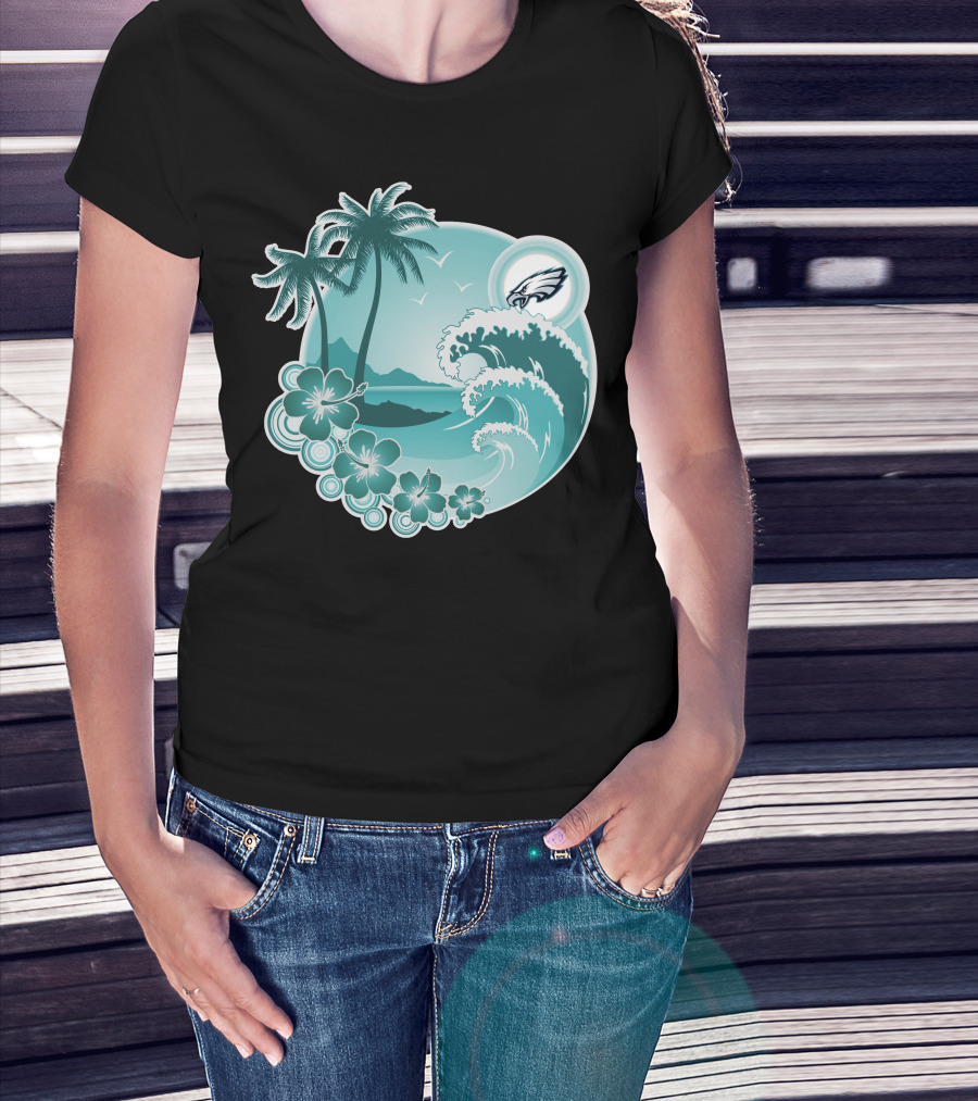 Philadelphia Eagles Tropical Holiday T-Shirt