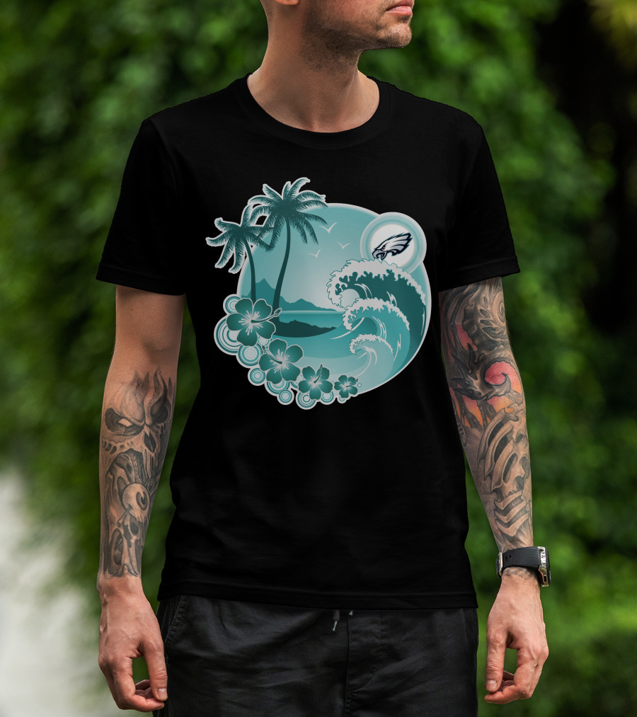Philadelphia Eagles Tropical Holiday T-Shirt