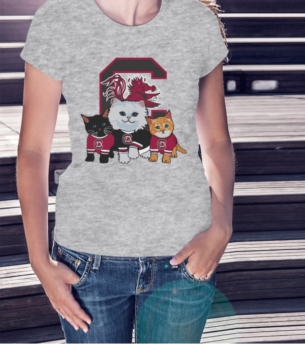 South Carolina Gamecocks Mascot C Cats T-Shirt