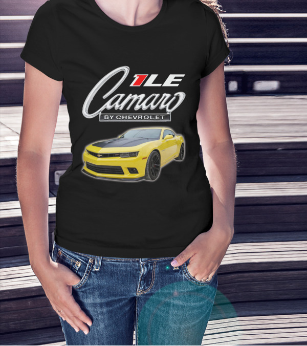 Camaro 1LE By Chevrolet Yellow Sports Car T-Shirt