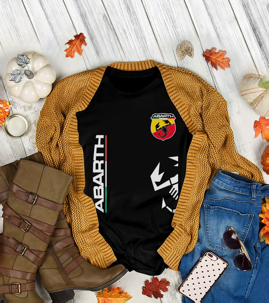 Abarth Scorpion Logo Tricolore T-Shirt
