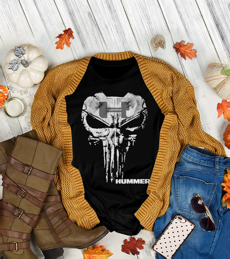 Hummer Skull Punisher T-Shirt