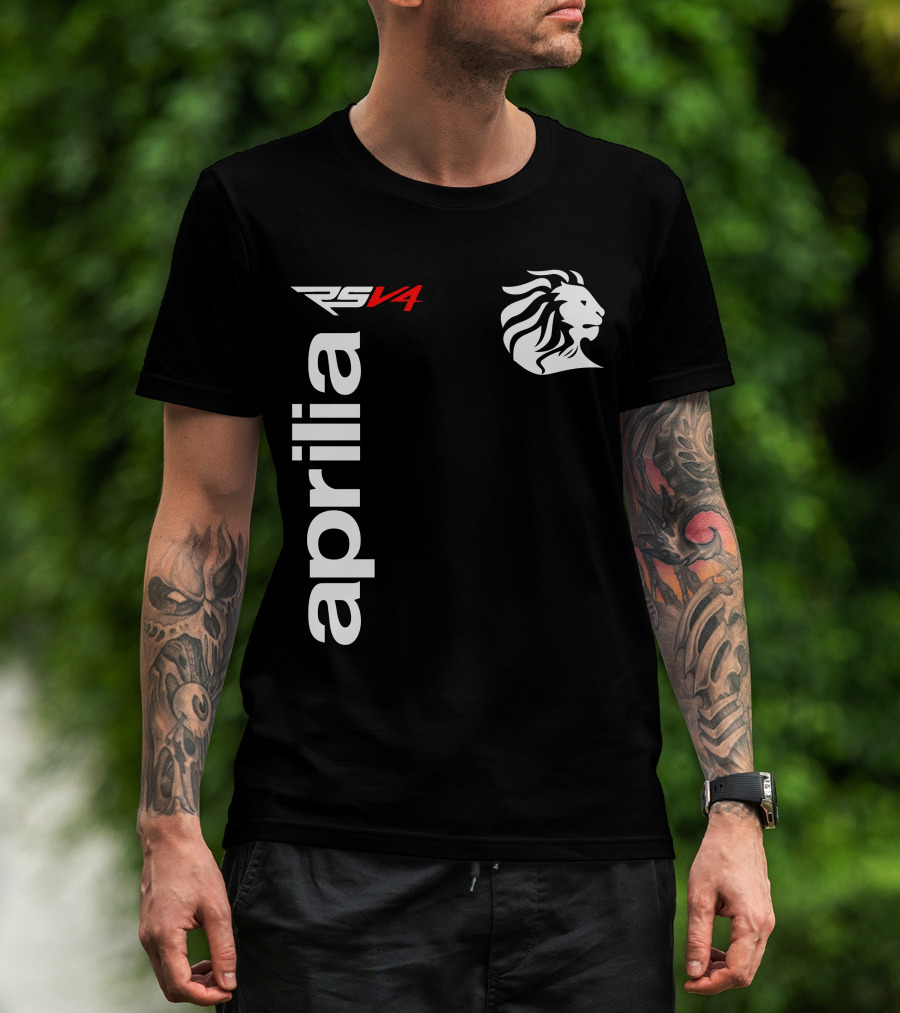Aprilia RSV4 Lion Emblem T-Shirt