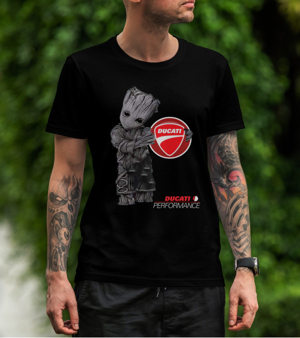 Ducati Performance Groot Embracing Ducati T-Shirt