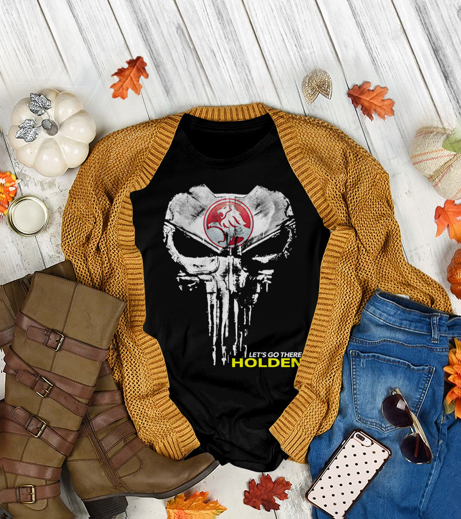 HOLDEN SKULL LET'S GO THERE T-Shirt