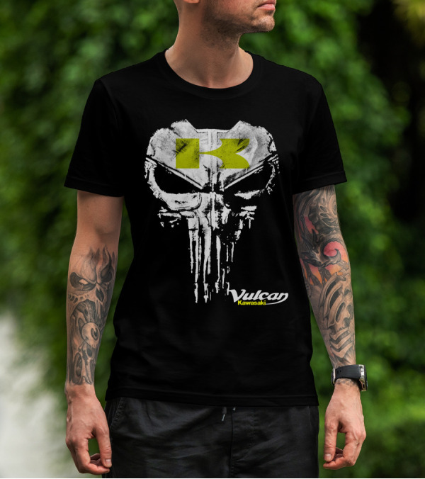 Kawasaki Vulcan Skull Icon 01 T-Shirt