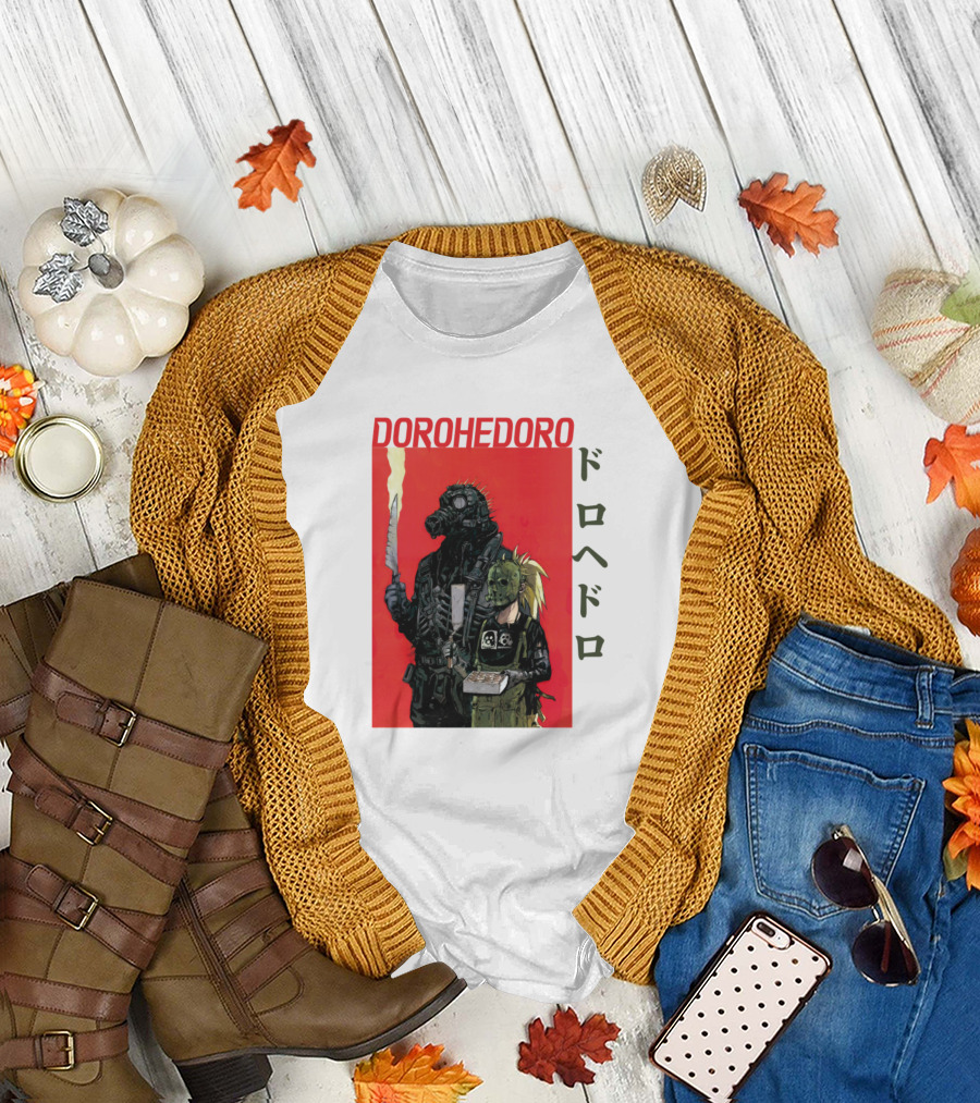 Dorohedoro Anime Kaiman Q Hayashida Character T-Shirt