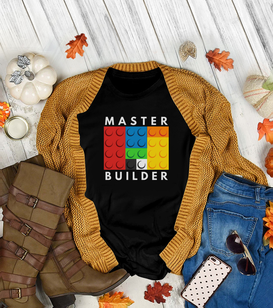 MASTER BUILDER LEGO BLOCKS T-Shirt