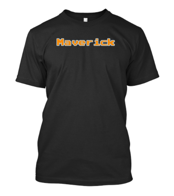 Maverick Retro Pixel Font T-Shirt