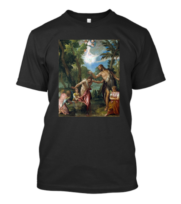 Paolo Veronese Paolo Caliari And Workshop The Baptism Italian Renaissance Painting T-Shirt