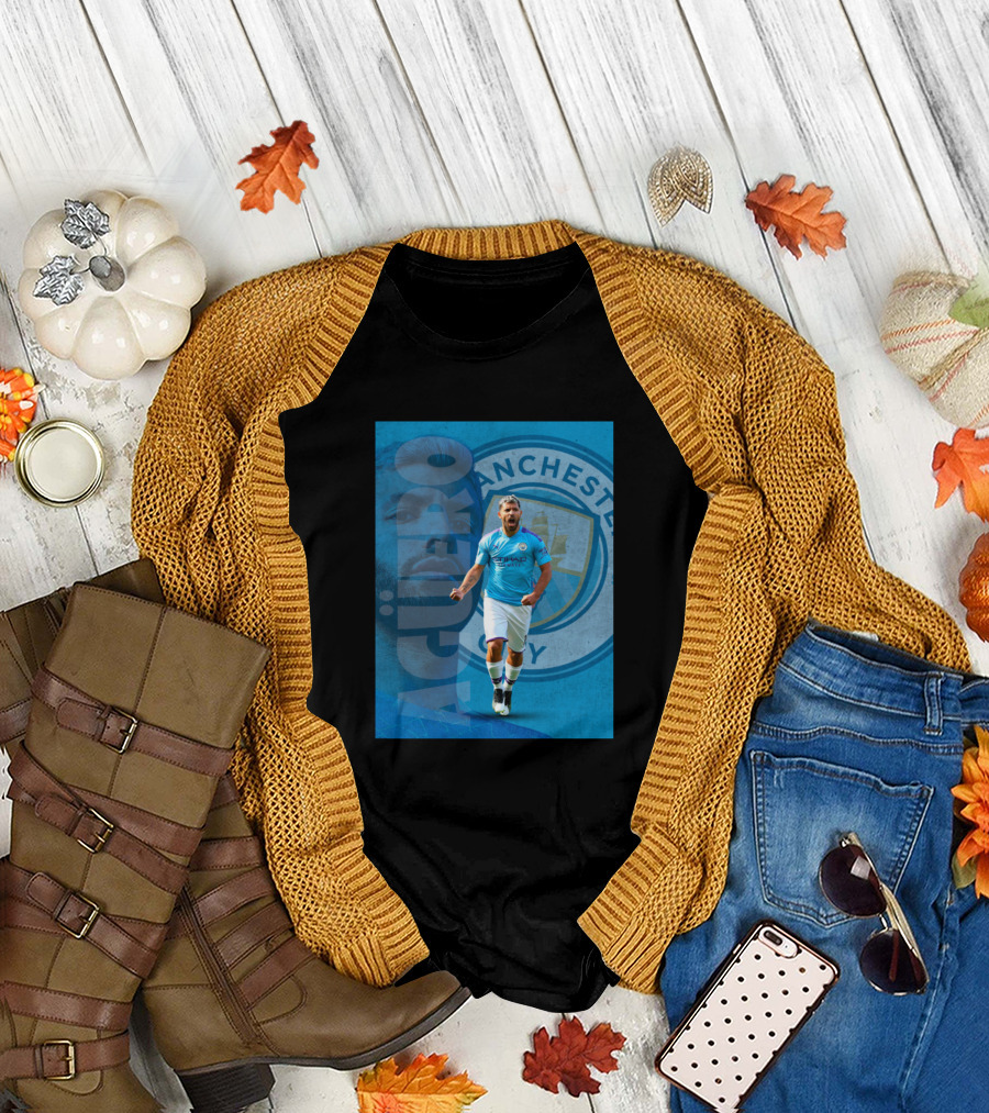 Manchester City Sergio Agüero T-Shirt