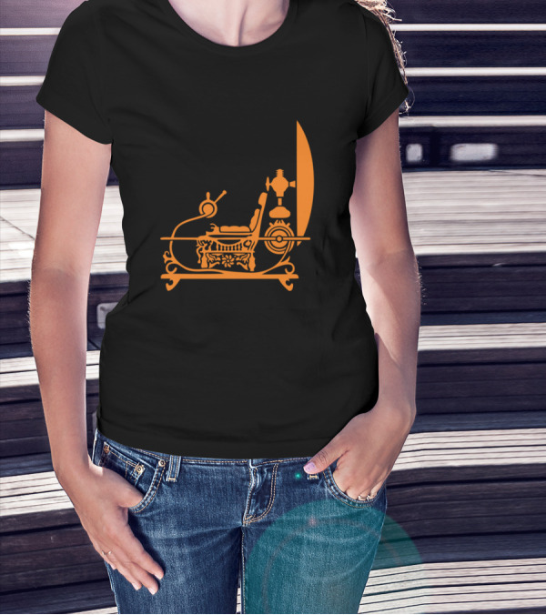 The Time Machine HG Wells Vintage Sci-Fi T-Shirt