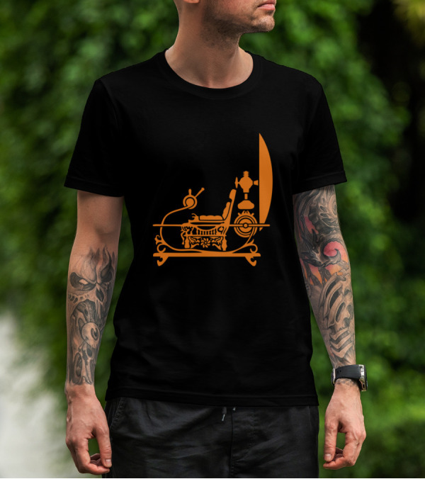 The Time Machine HG Wells Vintage Sci-Fi T-Shirt